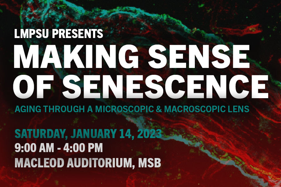 Making Sense of Senescence conference image