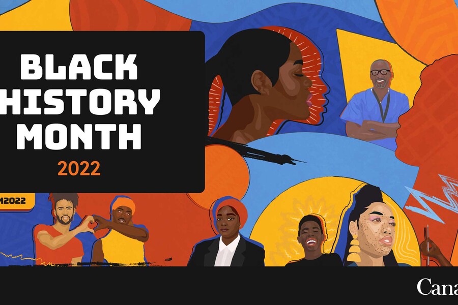 black history month logo