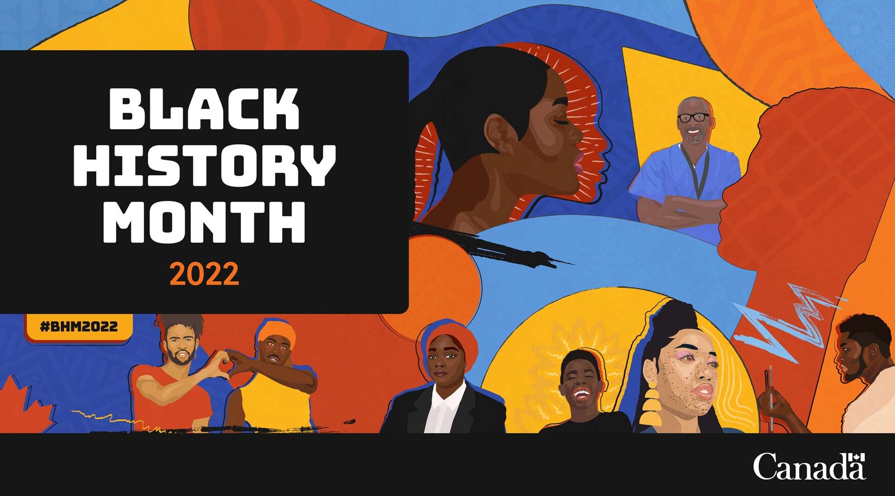 black history month logo