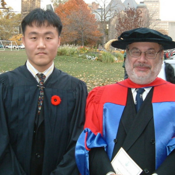 Patrick Kim and Dr. Avrum Gotlieb