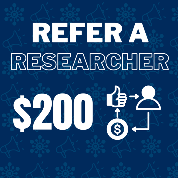 Refer a researcher logo